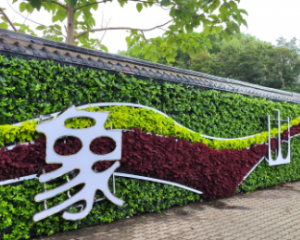 《逐夢(mèng)象山·激情亞運(yùn)》——亞運(yùn)主題綠植墻