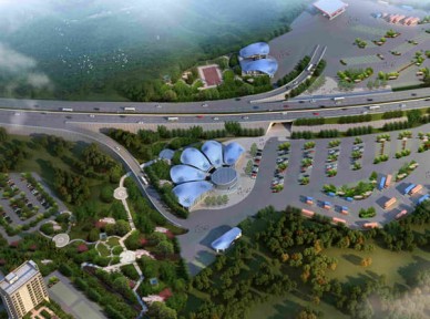 服務區(qū)立體綠化解決方案簡介