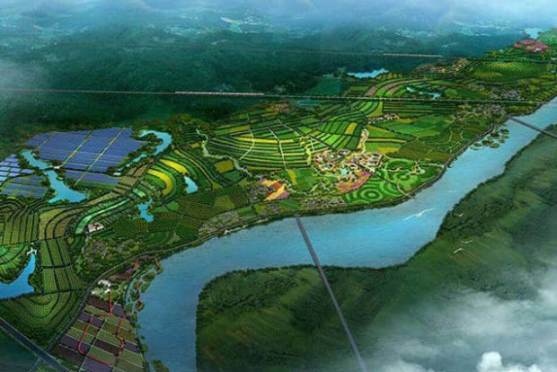 鄉(xiāng)村田園景觀設計效果圖