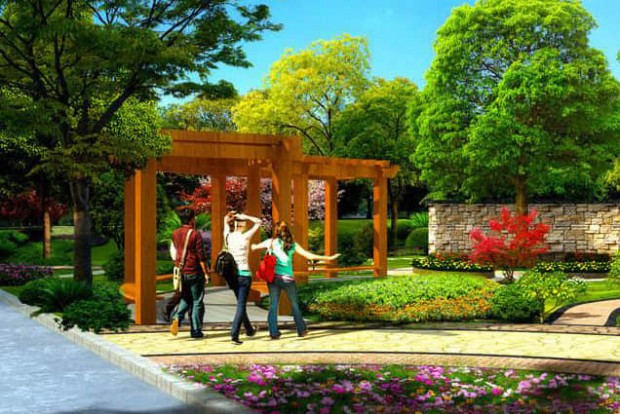 園林構筑物設計效果圖