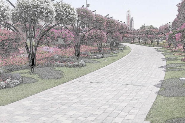 花樹景觀設(shè)計(jì)效果圖