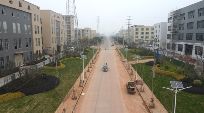 《境壩工業(yè)園大道》——南康城市道路景觀提升
